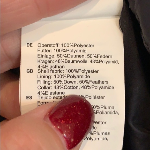 Fitted puffer slim fitting down feather coat - Picture 10 of 14